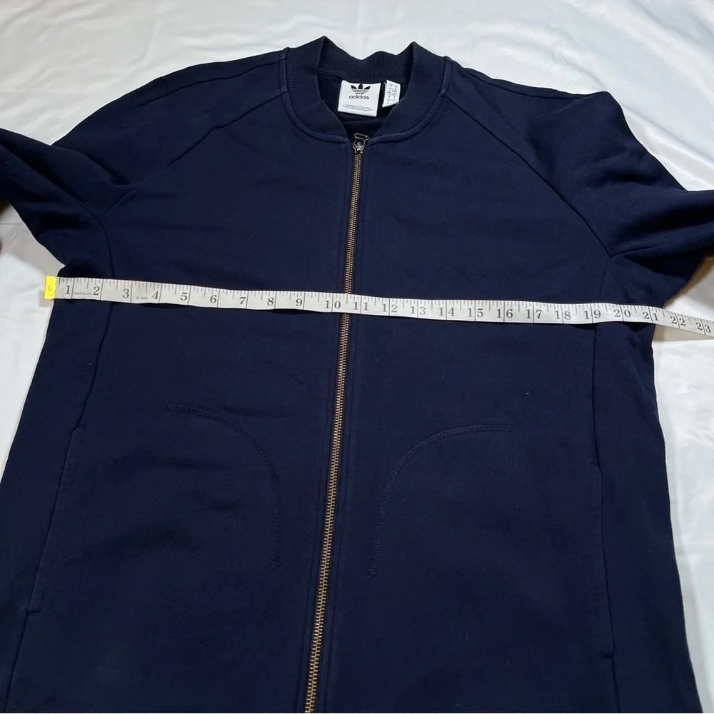 Adidas Originals Men's XbyO Track Jacket Size L Navy Blue Full‎ Zip